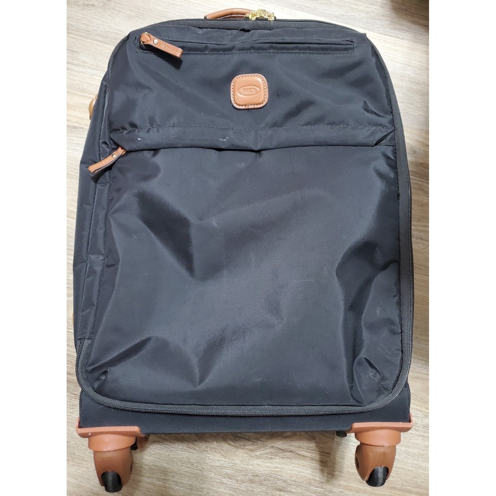 Bric's X-Travel 21" Carry-On Spinner – Luxury Softside Luggage with 360° Wheels,